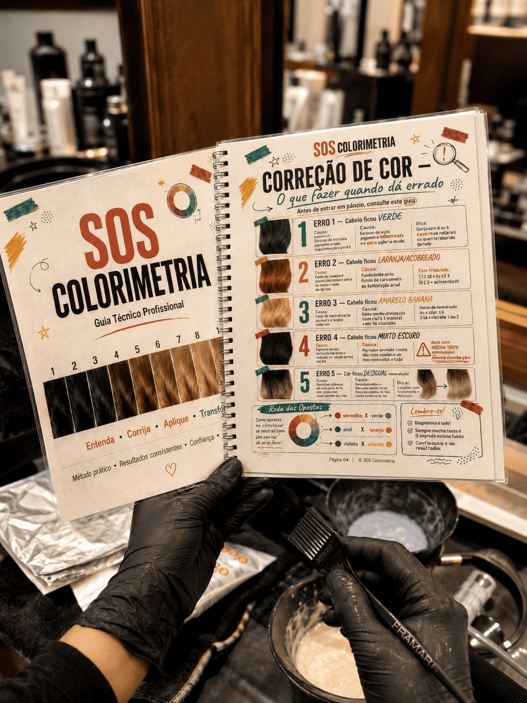 SOS Colorimetria - Guia aberto